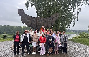 Культурно-историческое наследие: Профсоюзный актив Хоккейного клуба «Гомель» посетил Спасо-Евфросиниевский монастырь