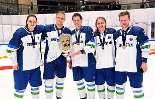 Защитник «Гомеля» Артем Мальцев в составе сборной Узбекистана выиграл чемпионат мира в дивизоне III B