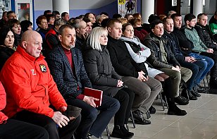 В ГУ «Хоккейный клуб «Гомель» прошло собрание коллектива по подведению итогов работы учреждения за 2023 год