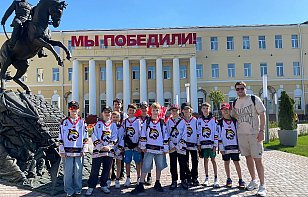 Хоккейный клуб «Гомель» принимает участие в мероприятиях в канун 81-й годовщины Победы советского народа в Великой Отечественной войне
