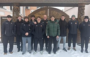 Команда высшей лиги по хоккею на траве ХК «Гомель» посетила Ветковский музей старообрядчества и белорусских традиций