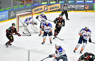 Betera-Экстралига: «Гомель» одерживает вторую победу над «Локомотивом» - 5:2