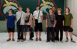Ученики школы №67 г. Гомеля посетили с экскурсией ледовый дворец спорта