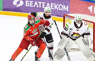 Betera-Высшая лига. Плей-офф: «Рыси» терпят поражение от юниорской сборной Беларуси - 3:6