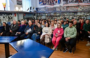 В ГУ «Хоккейный клуб «Гомель» состоялось общее собрание трудового коллектива учреждения