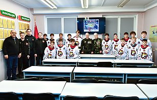 В хоккейном клубе «Гомель» прошло чествование воинов-интернационалистов
